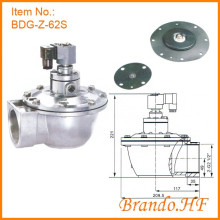 2 1/2 &quot;Doppelmembranmagnetventil